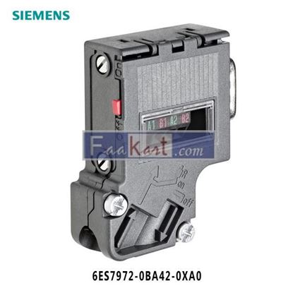 Picture of 6ES7972-0BA42-0XA0 Siemens  Profibus Connector