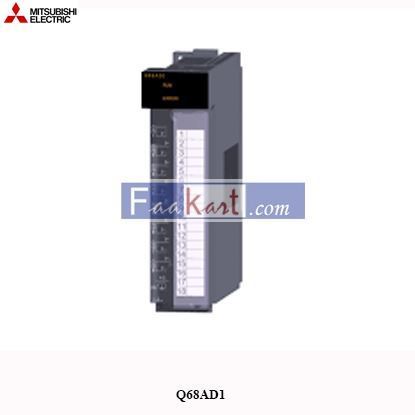 Picture of Q68AD1 Mitsubishi plc controller programmable