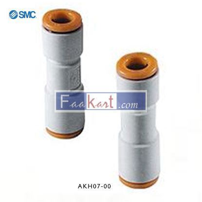 Picture of AKH07-00 SMC AKH Check Valve, 1/4in Tube Inlet, 1/4in Tube Outlet, -100 kPa → 1 MPa