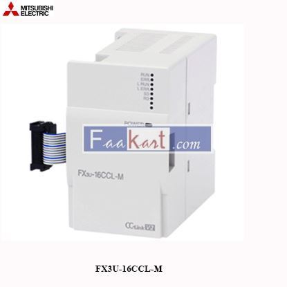 Picture of FX3U-16CCL-M Mitsubishi Electric CC-Link system master block