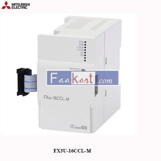 Picture of FX3U-16CCL-M Mitsubishi Electric CC-Link system master block