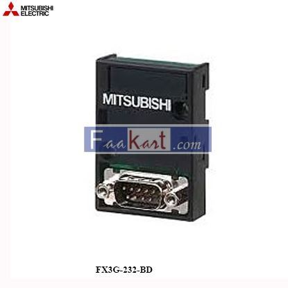 Picture of FX3G-232-BD Mitsubishi communication adapter