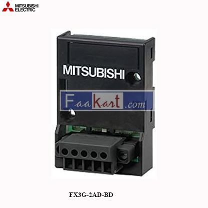 Picture of FX3G-2AD-BD MITSUBISHI ELECTRIC FX3G-2AD-BD Analog Input Modules NN