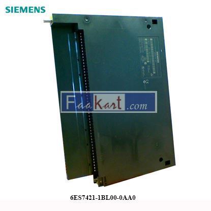 Picture of 6ES7421-1BL00-0AA0 Siemens Simatic Digital Output Module OPTIC. ISOLATED, 32 DO, 24V DC, 0.5A