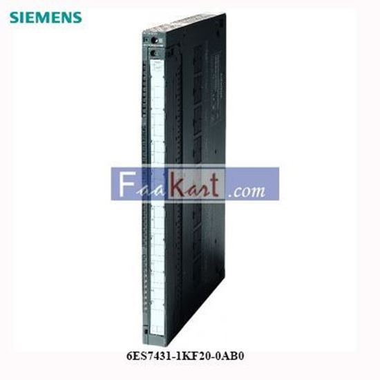 Picture of 6ES7431-1KF20-0AB0 Siemens S7-400, SM 431 ANALOG INPUT MODULE OPTIC. ISOLATED