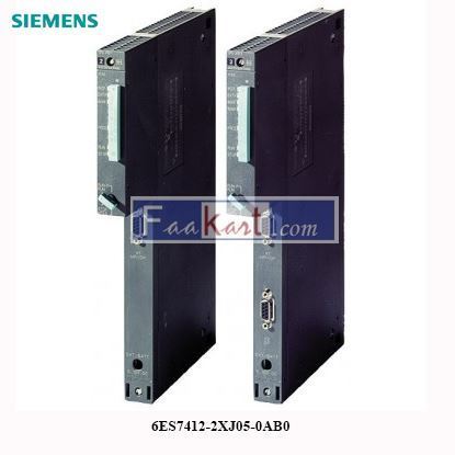 Picture of 6ES7412-2XJ05-0AB0 Siemens S7-400, CPU 412-2 CENTRAL PROCESSING UNIT
