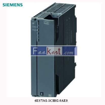 Picture of 6ES7341-1CH02-0AE0  Siemens S7-300, CP341 COMMUNICATION PROCESSOR, RS422/485