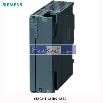 Picture of 6ES7341-1AH02-0AE0  Siemens S7-300, CP341 COMMUNICATION PROCESSOR, RS232C
