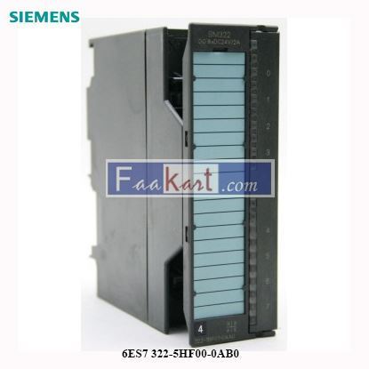 Picture of 6ES7 322-5HF00-0AB0 Siemens S7-300, DIGITAL OUTPUT SM 322, 8 DO (RELAY)