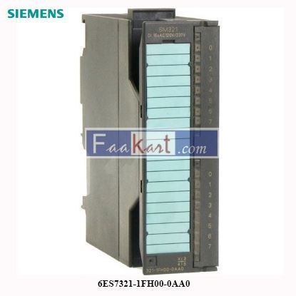 Picture of 6ES7321-1FH00-0AA0 Siemens S7-300, DIGITAL INPUT SM 321, 16 DI, 120/230V AC