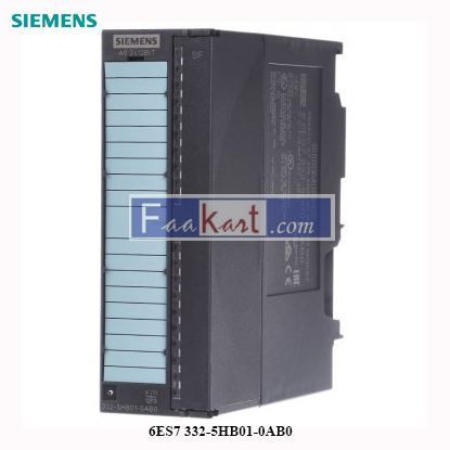 Picture of 6ES7332-5HB01-0AB0 Siemens S7-300, ANALOG OUTPUT SM 332, 2 AO