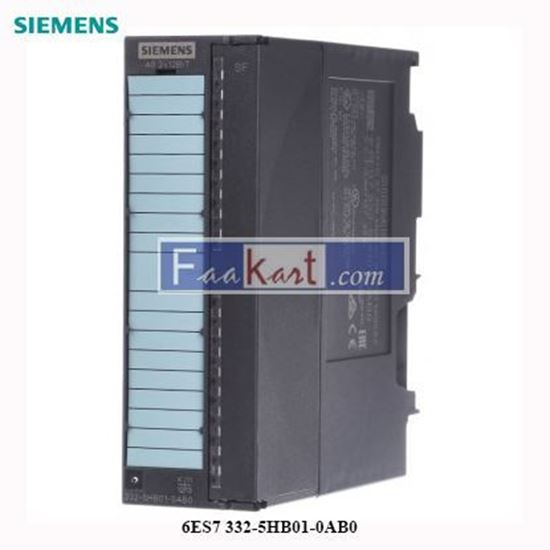 Picture of 6ES7332-5HB01-0AB0 Siemens S7-300, ANALOG OUTPUT SM 332, 2 AO