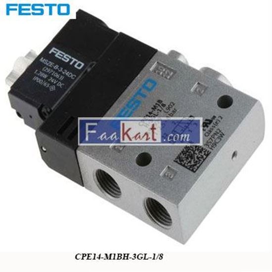 Picture of CPE14-M1BH-3GL-1 8  FESTO Solenoid Pilot Valve