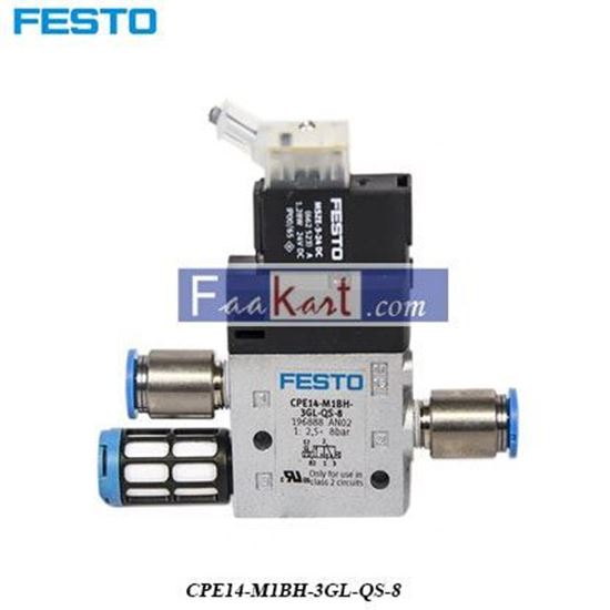 Picture of CPE14-M1BH-3GL-QS-8  FESTO Solenoid Pilot Valve