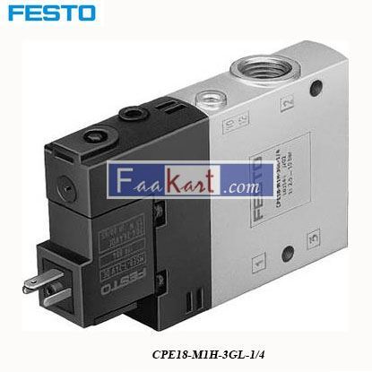 Picture of CPE18-M1H-3GL-1 4  FESTO Solenoid Pilot Valve