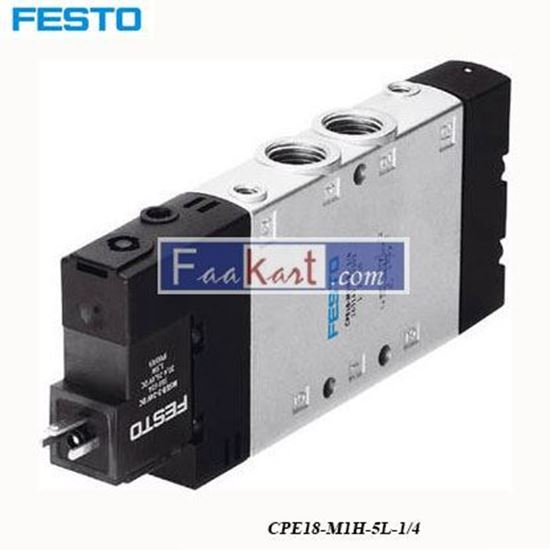 Picture of CPE18-M1H-5L-1 4   FESTO Solenoid Pilot Valve