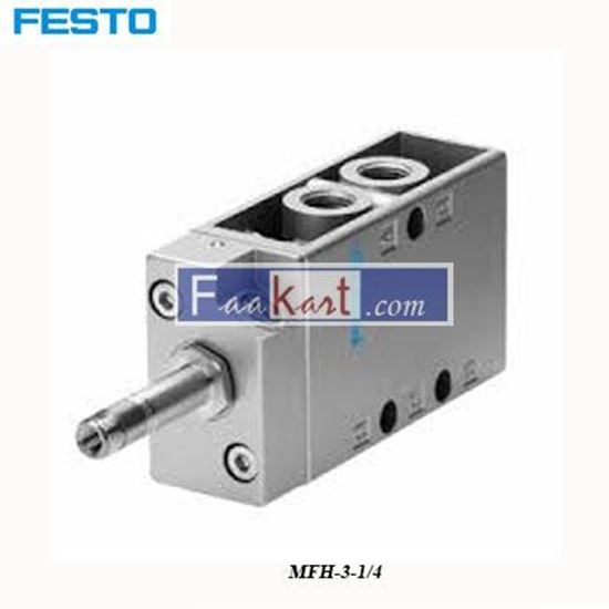 Picture of MFH-3-1 4   FESTO Pneumatic Solenoid Valve