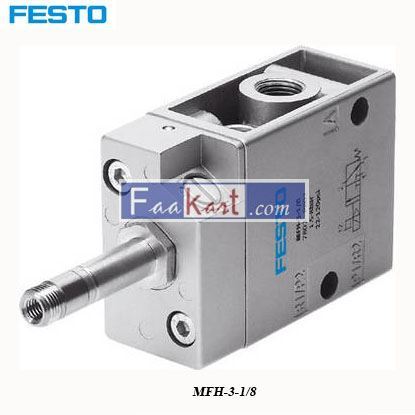 Picture of MFH-3-1 8  FESTO  Pneumatic Solenoid Valve