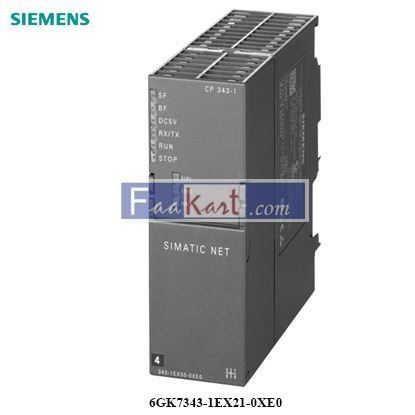 Picture of 6GK7343-1EX21-0XE0 SIEMENS COMMUNICATIONS PROCESSOR