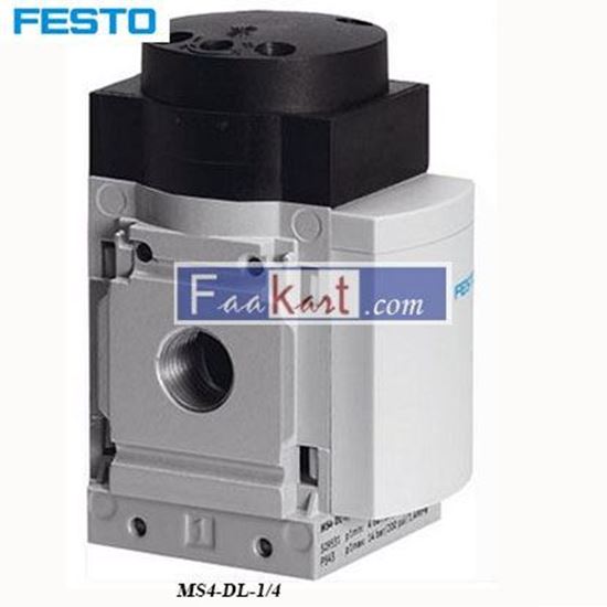 Picture of MS4-DL-1 4  Festo Pneumatic Control Valve PilotFesto Pneumatic Control Valve Pilot