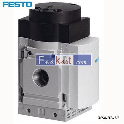 Picture of MS6-DL-1/2  |  MS6-DL-1 2  Festo Pneumatic Control Valve Pilot  529817