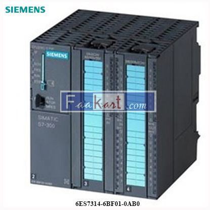 Picture of 6ES7314-6BF01-0AB0 Siemens  CPU 314C-2 PTP Compact CPU With MPI