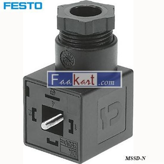 Picture of MSSD-N  Festo Pneumatic Solenoid Coil Connector