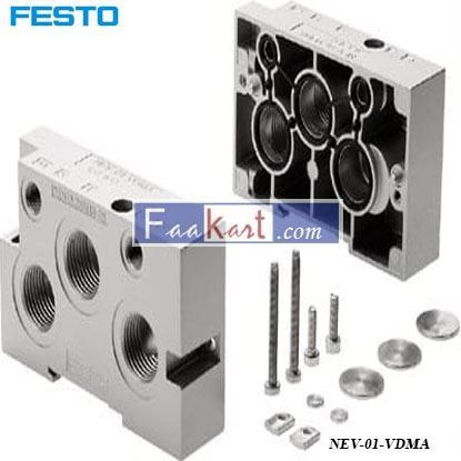 Picture of NEV-01-VDMA   FESTO Manifold End Base