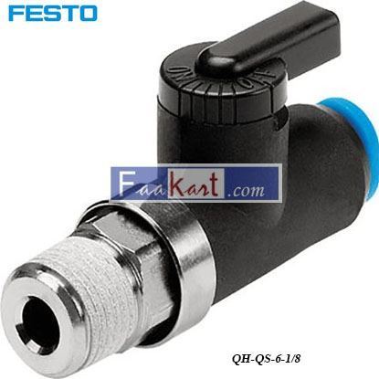 Picture of QH-QS-6-1 8  Festo Bistable Foot Valve