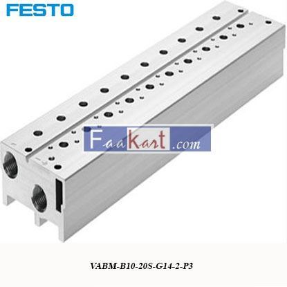 Picture of VABM-B10-20S-G14-2-P3  FESTO  Manifold Base