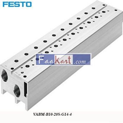 Picture of VABM-B10-20S-G14-4  FESTO  Manifold Base