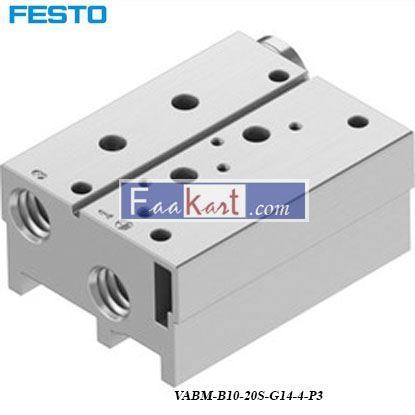 Picture of VABM-B10-20S-G14-4-P3  FESTO Manifold Base