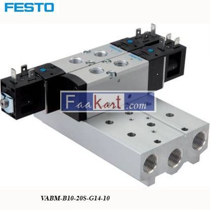 Picture of VABM-B10-20S-G14-10 FESTO Manifold Base