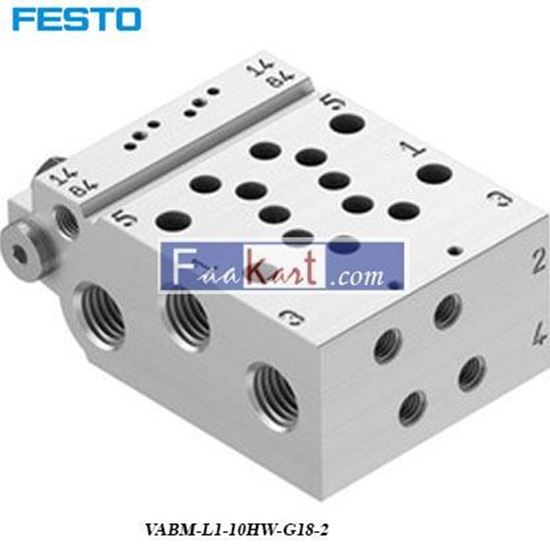 Picture of VABM-L1-10HW-G18-2 FSETO Manifold Base,