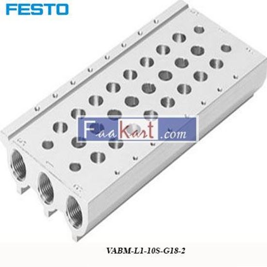 Picture of VABM-L1-10S-G18-2  FESTO Manifold BaseManifold Base