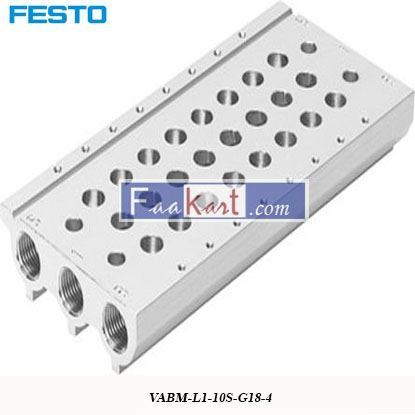 Picture of VABM-L1-10S-G18-4  festo Manifold Base