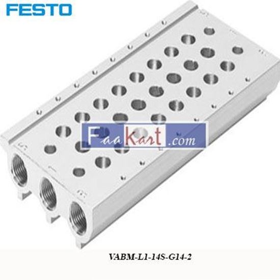 Picture of VABM-L1-14S-G14-2  FESTO Manifold Base