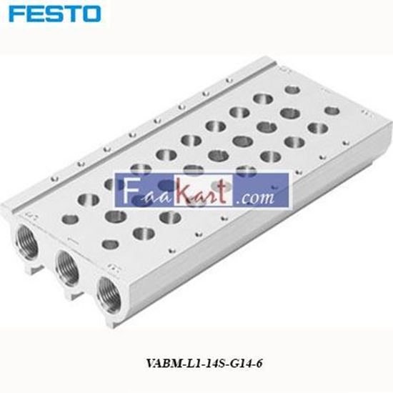 Picture of VABM-L1-14S-G14-6 FESTO  Manifold Base