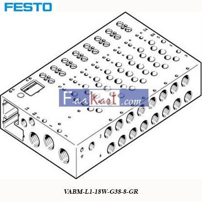 Picture of VABM-L1-18W-G38-8-GR  FESTO  Manifold Base