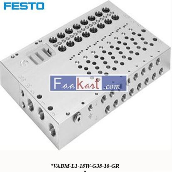 Picture of VABM-L1-18W-G38-10-GR  FESTO  Manifold Base