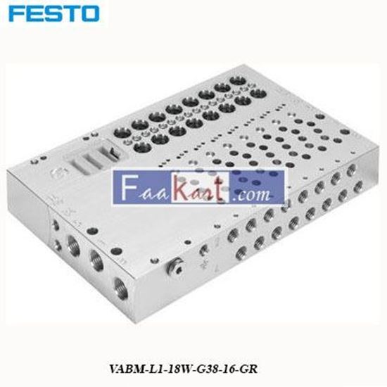 Picture of VABM-L1-18W-G38-16-GR  FESTO  Manifold Base