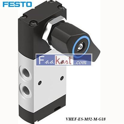 Picture of VHEF-ES-M52-M-G18  FESTO Pneumatic Manual Control Valve