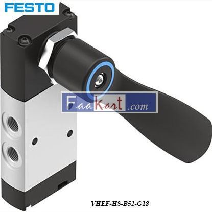 Picture of VHEF-HS-B52-G18  FESTO Pneumatic Manual Control Valve