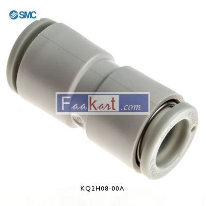 Picture of KQ2H08-00A SMC KQ2 Pneumatic Straight Tube-to-Tube Adapter