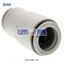 Picture of KQ2H08-10A  SMC KQ2 Pneumatic Straight Tube-to-Tube Adapter, Push In 8 mm