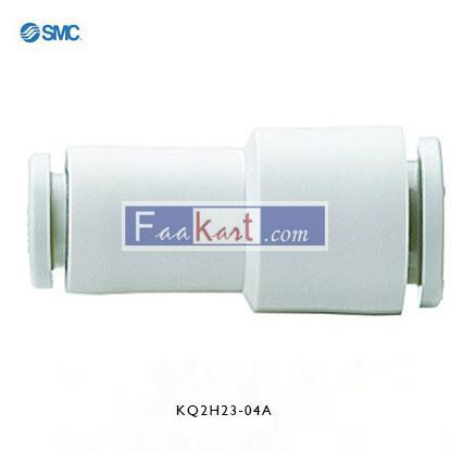 Picture of KQ2H23-04A SMC KQ2 Pneumatic Straight Tube-to-Tube Adapter, Push In 3.2 mm