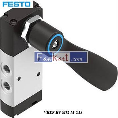 Picture of VHEF-HS-M52-M-G18  FESTO  Pneumatic Manual Control Valve