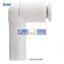 Picture of KQ2L06-08A SMC Pneumatic Elbow Tube-to-Tube Adapter Push In 6 mm to Push In 8 mm