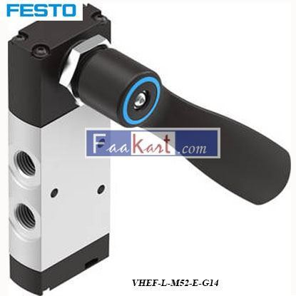 Picture of VHEF-L-M52-E-G14  FESTO Pneumatic Manual Control Valve