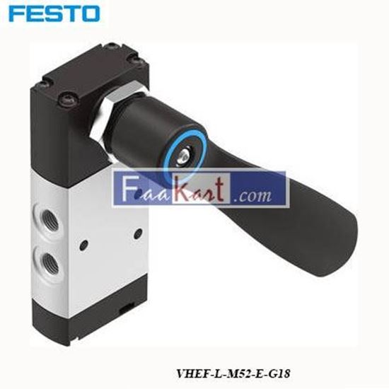 Picture of VHEF-L-M52-E-G18  FESTO Pneumatic Manual Control Valve